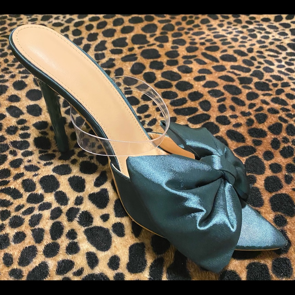 Mule Heel Sandal Open Toe - 9.5 - image 3